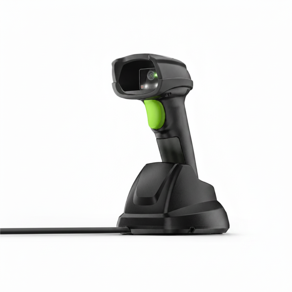 iTera CS7219i High-Resolution Industrial Barcode Scanner with Cradle