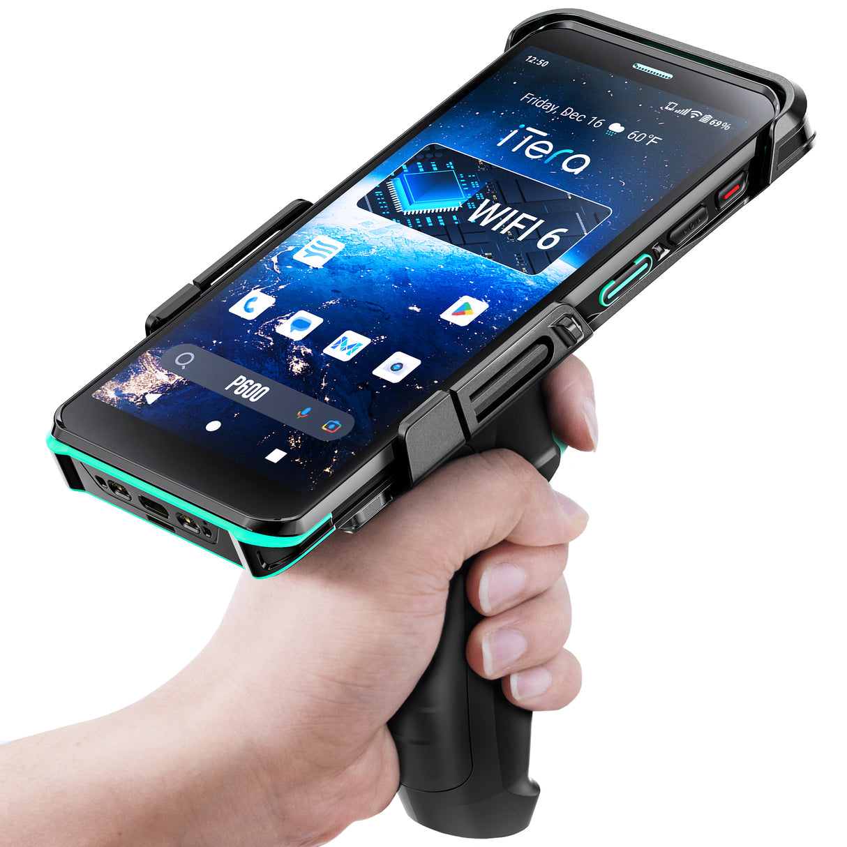 Android 11 Barcodescanner PDA P600 