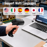 4100 Wireless Laser 1D Barcode Scanner
