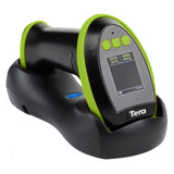 tera-hw0009-2d-wireless-barcode-scanner-with-display-screen green