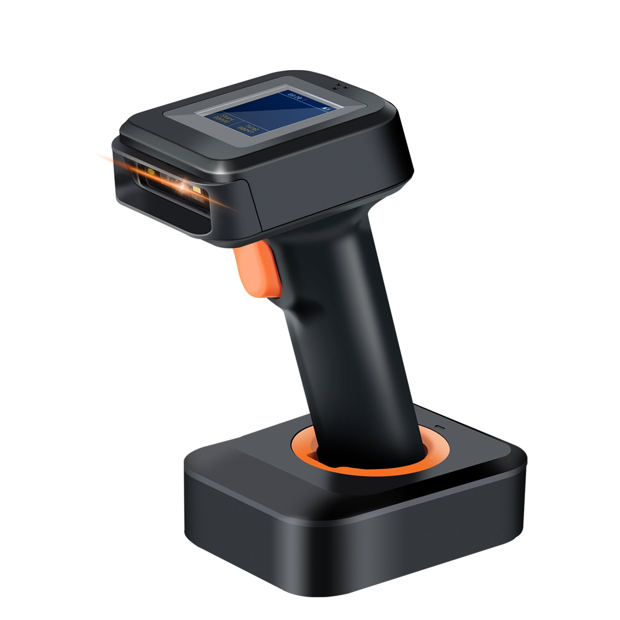 HW0006Pro 2D-Kabelloser Barcodescanner mit Anzeigebildschirm
