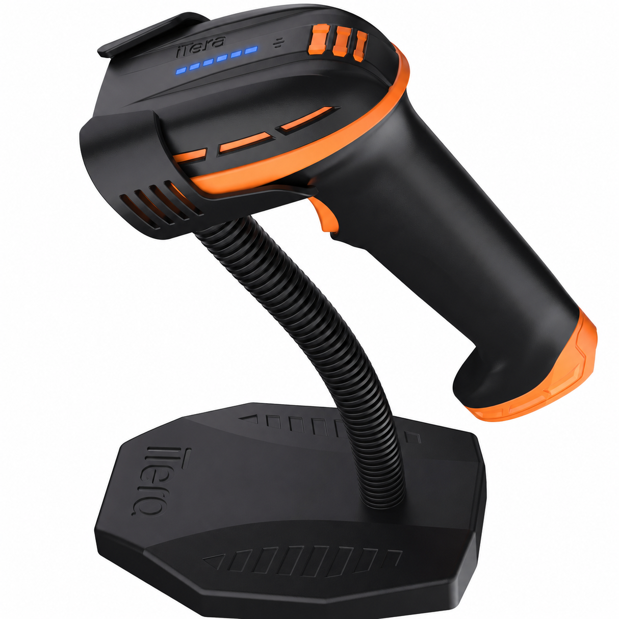 iTera D6100e Multifunction Hands-Free Barcode Scanner with Stand