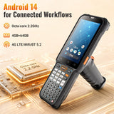 iTera P700 Rugged Android 14 Barcode Scanner PDA
