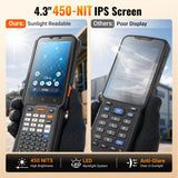 iTera P700 Rugged Android 14 Barcode Scanner PDA