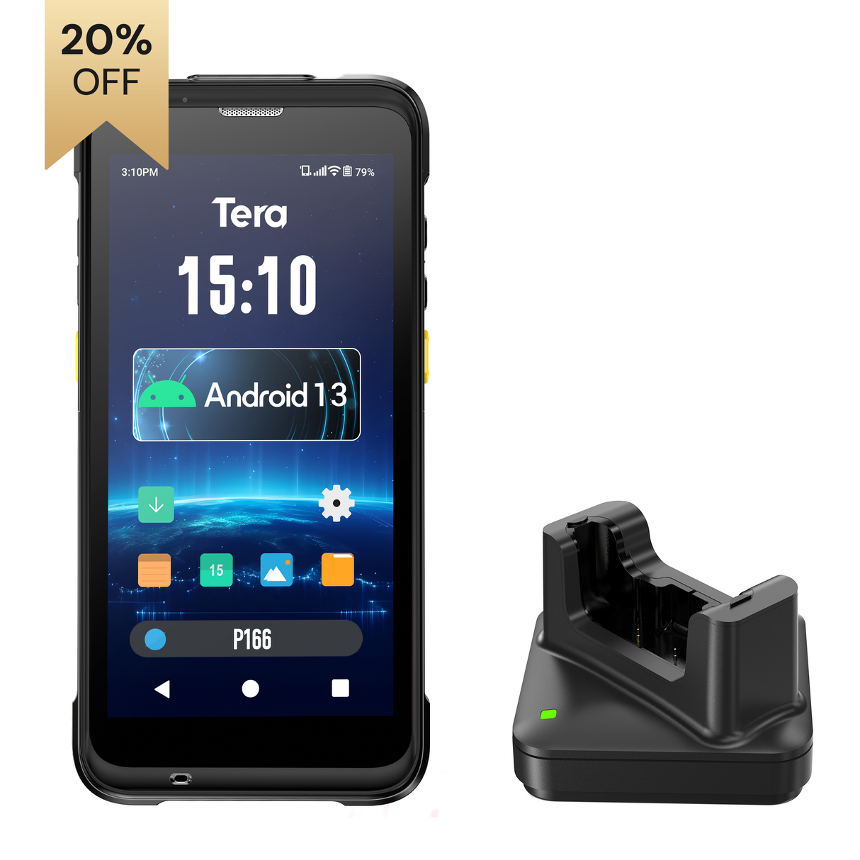 Android 13 Barcode Scanner P166