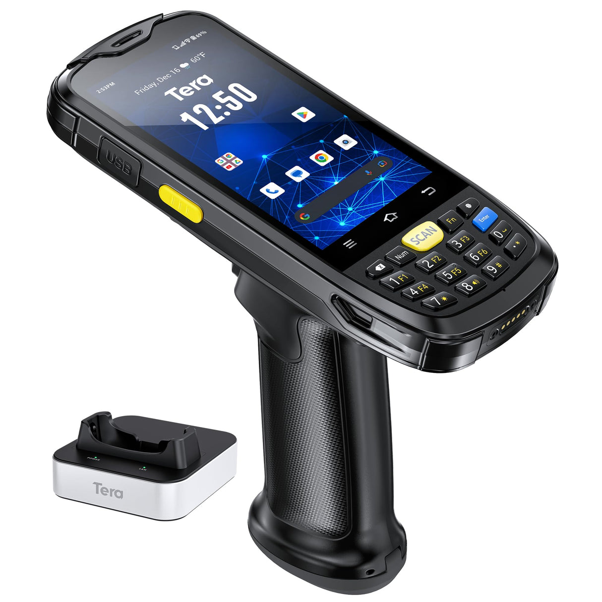 Android 10 Barcode Scanner P160