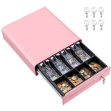 335R 13 inch 4 Bill 4 Coin Cash Drawer Pink