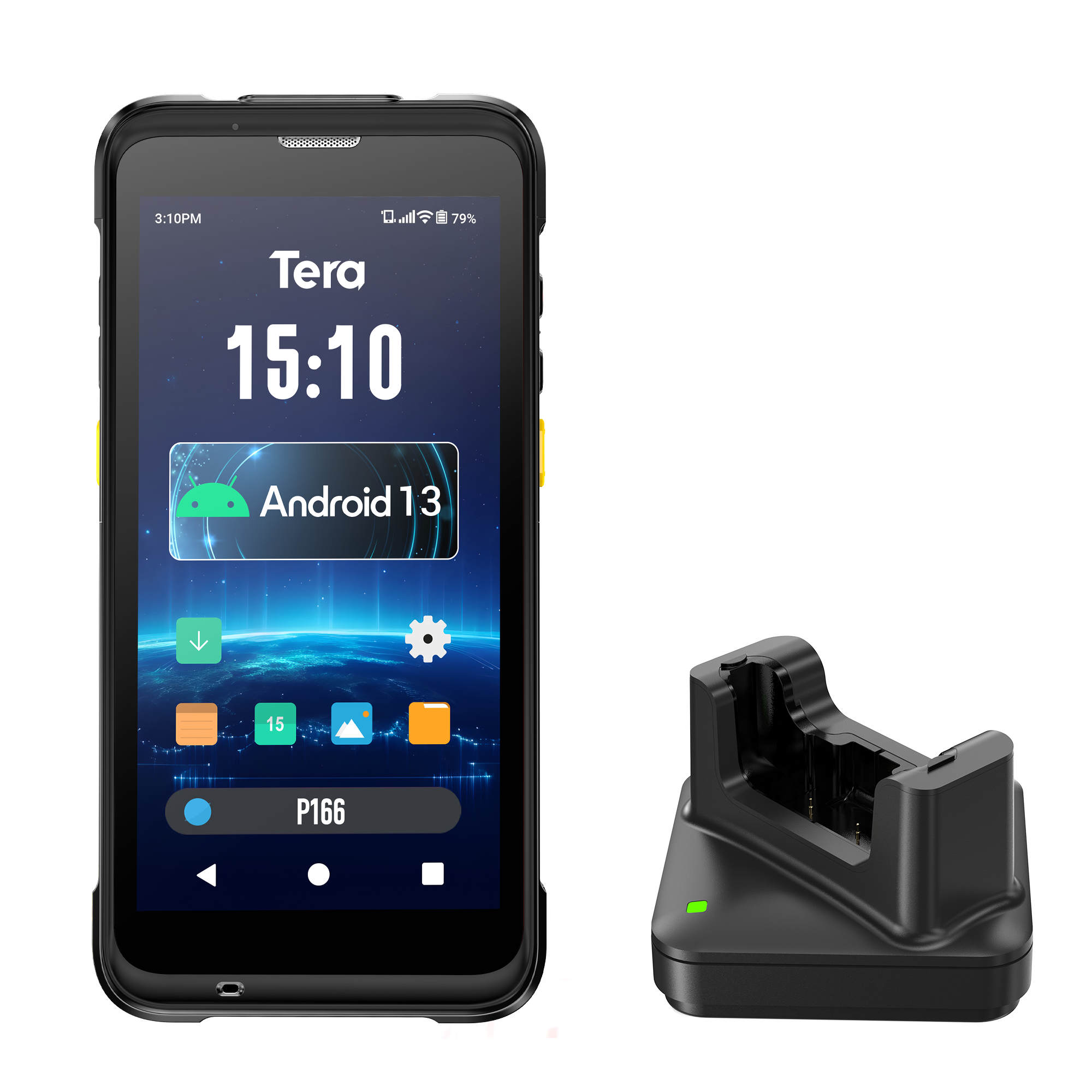 Android 13 Barcode Scanner P166 - Octa-Core, 5.5'' Display Android 13 Barcode Scanner P166 - Octa-Core, 5.5'' Display
