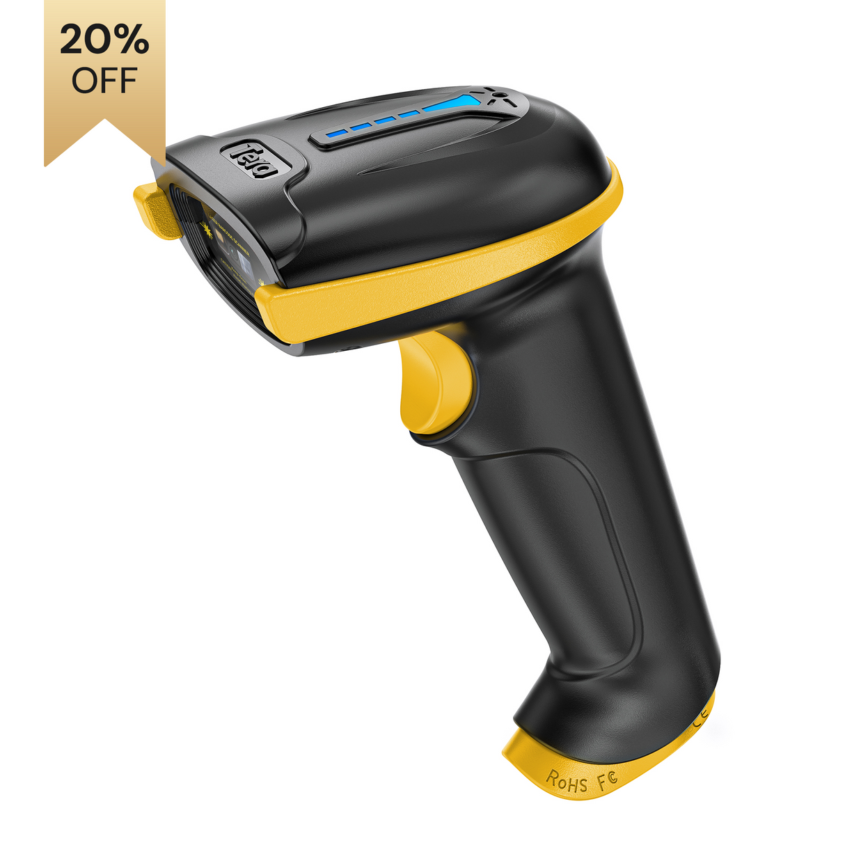 5100 Laser 1D Wireless Barcode Scanner