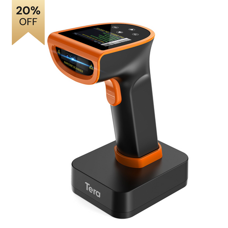 Escáner de código de barras portátil inalámbrico 2D HW0015 