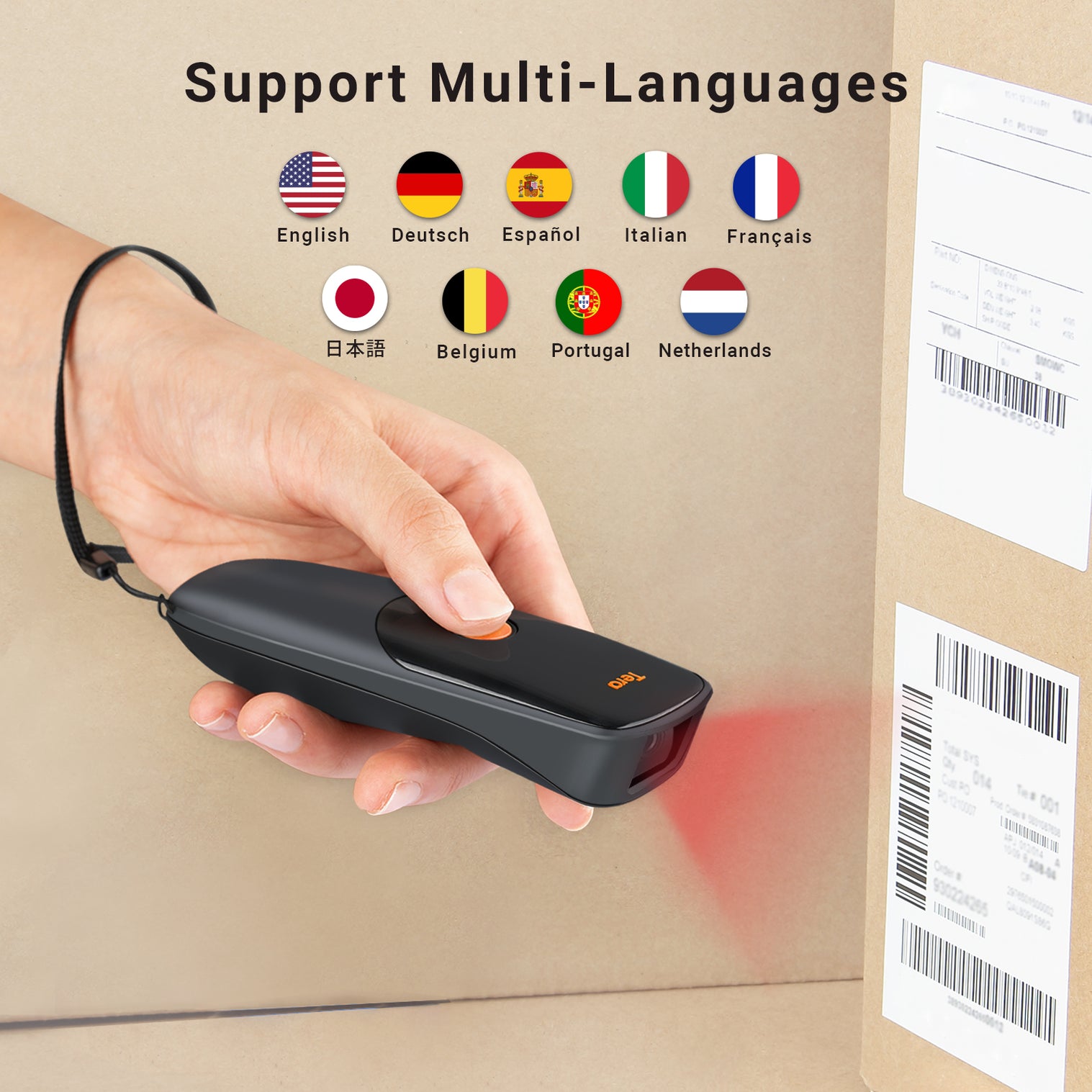 Tera Digital 1300 Barcode Scanner 2D Wireless Portable Bar Code Reader Tera digital 1300 barcode scanner 2d wireless portable bar code reader