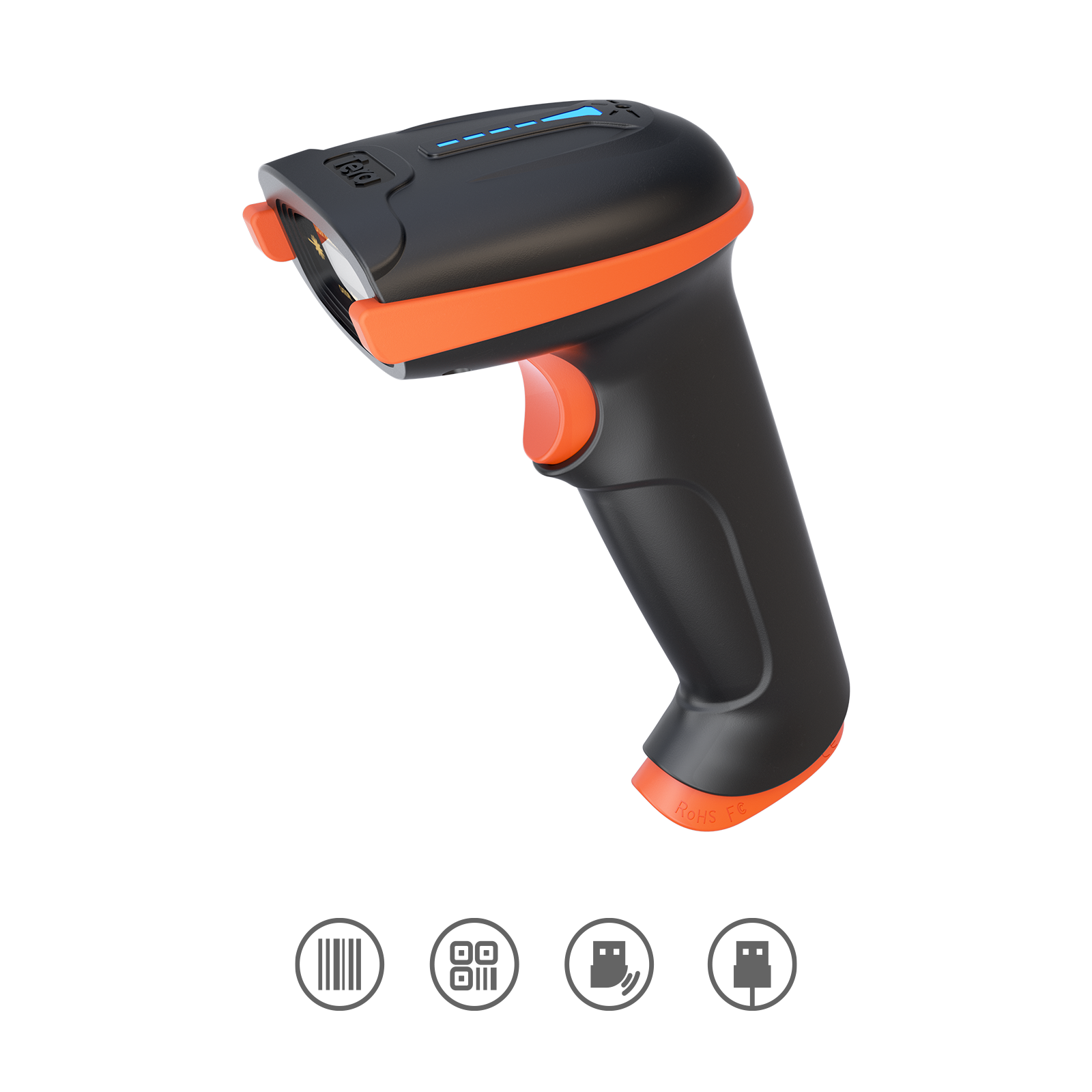 Tera D5100 Barcode Scanner | 2D QR Wireless Bar Code Reader