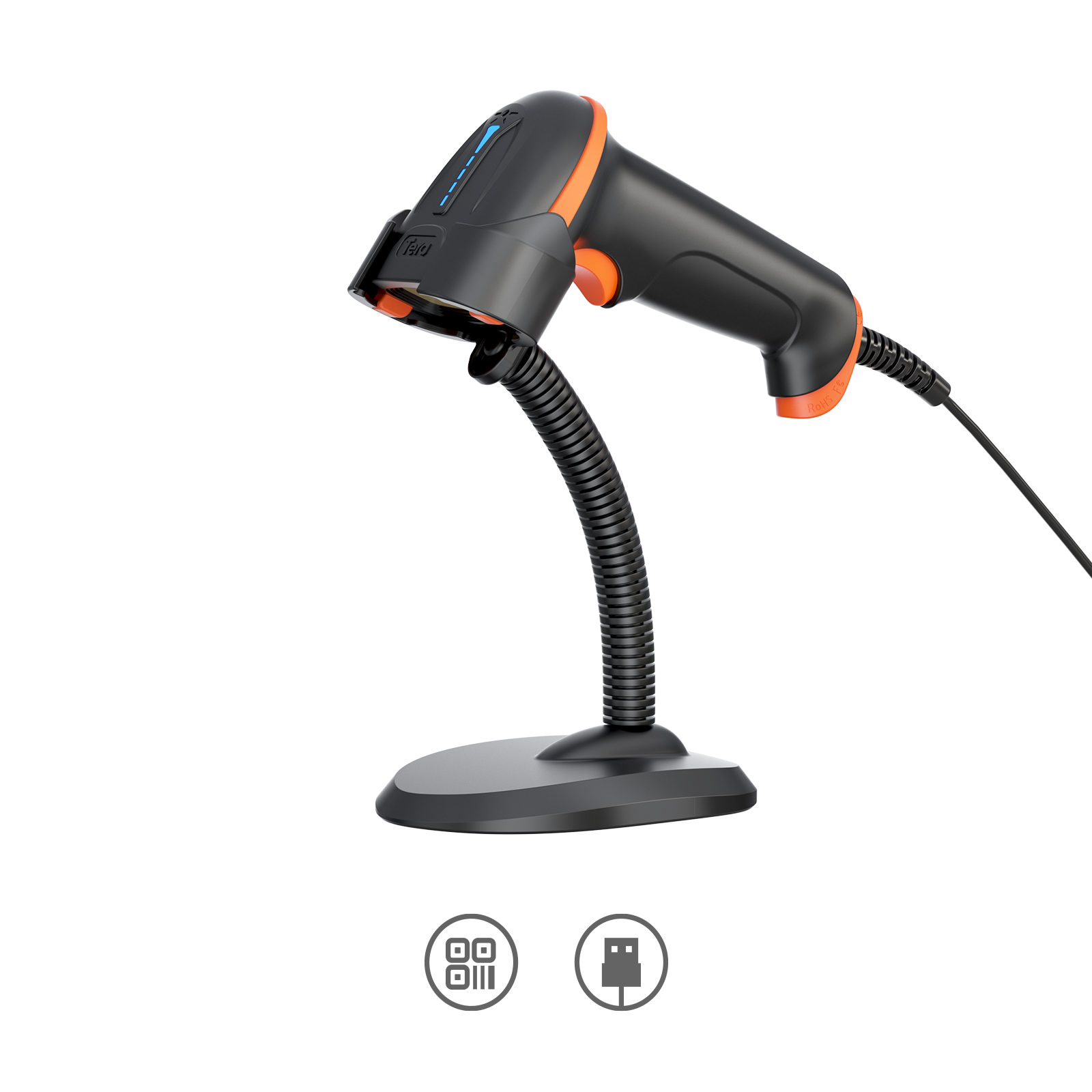 tera-d5100y-2d-usb-barcode-scanner-with-stand