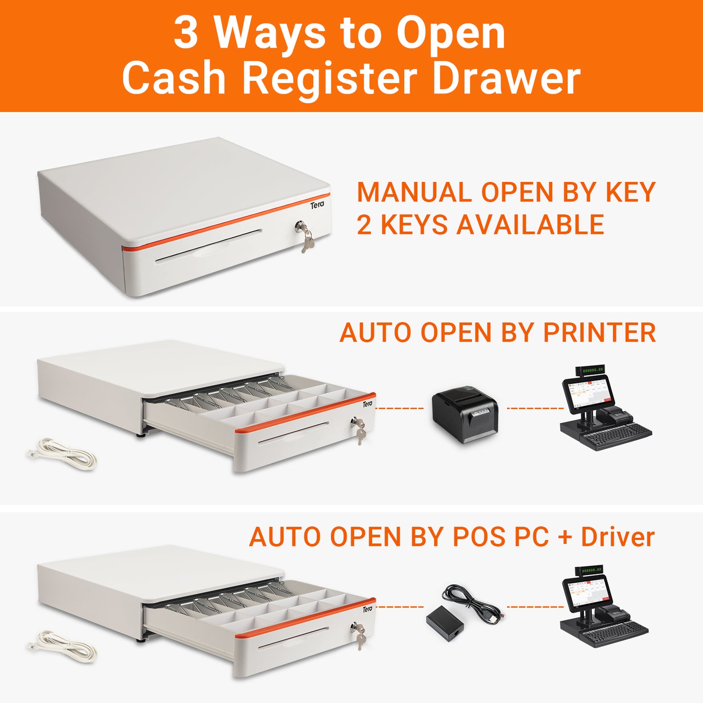 tera-16-inch-auto-open-cash-drawer-white-3-ways-to-open