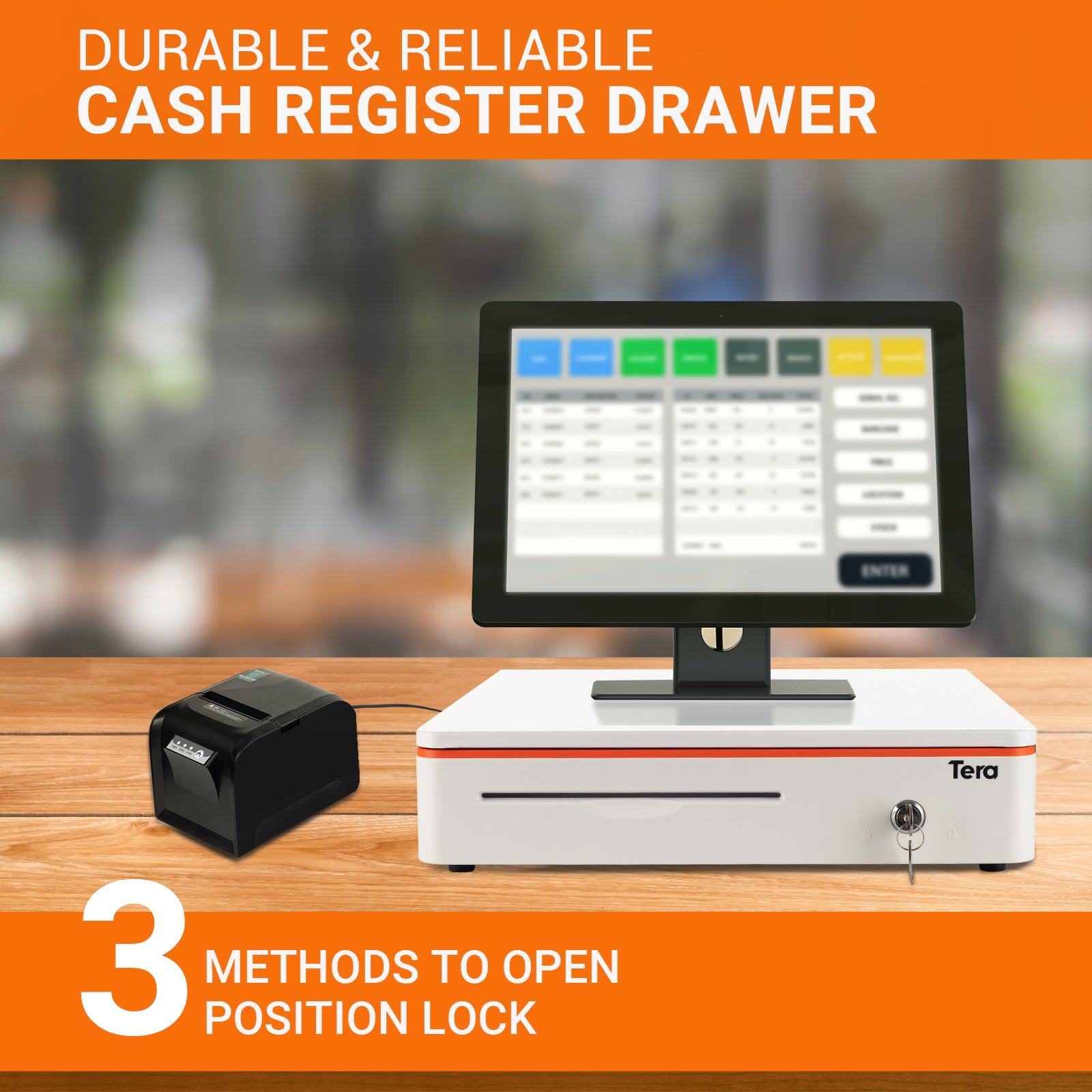 Cash register cash best sale drawer