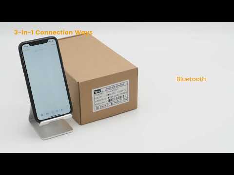 Tera Digital 5200C Barcode Scanner | 1D Laser Portable Bar Code Reader